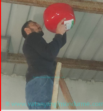 Tavan Tipi Otomatik Sprinkler Ba�l�kl� Yang�n T�p� - 12 kg Halokarbon (HFC) Gazl�