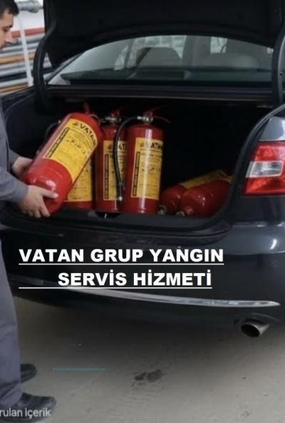 Gemlik Sanayi B�lgesi Yang�n T�p� Dolumu, Bak�m� ve Sat���