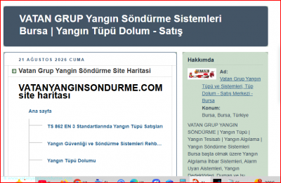 VATANYANGINSONDURME.COM site haritas�