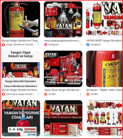 Vatan Grup Yangin S�nd�rme Sistemleri - Hizli Erisim ve Site Haritasi