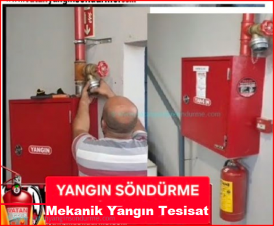 Bursa Yang�n Dolab� Kurulumu, Periyodik Bak�m� ve Hortum Testleri
